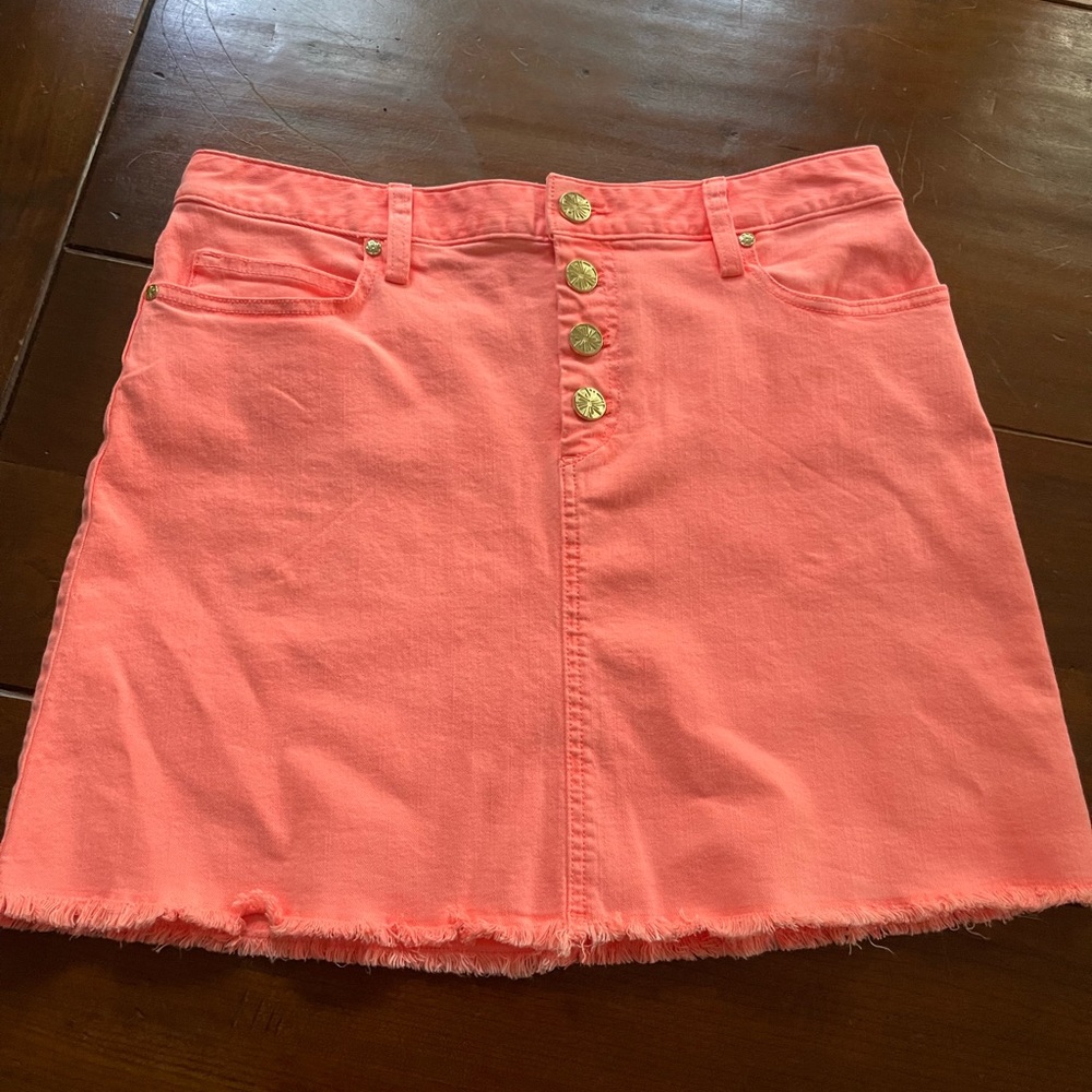 Lilly Pulitzer Jean skirt